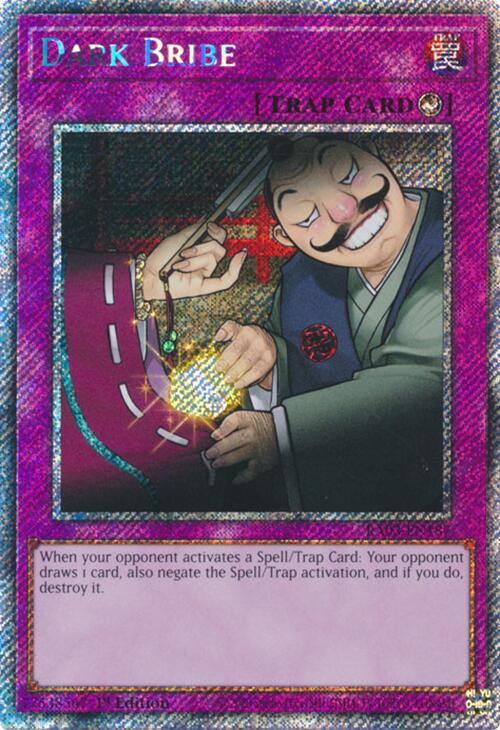Dark Bribe (Platinum Secret Rare) [RA03-EN187] Platinum Secret Rare | Exor Games Truro