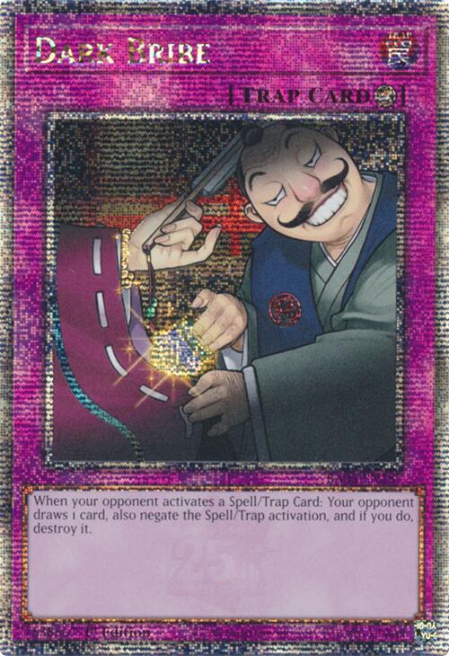 Dark Bribe (Quarter Century Secret Rare) [RA03-EN187] Quarter Century Secret Rare | Exor Games Truro