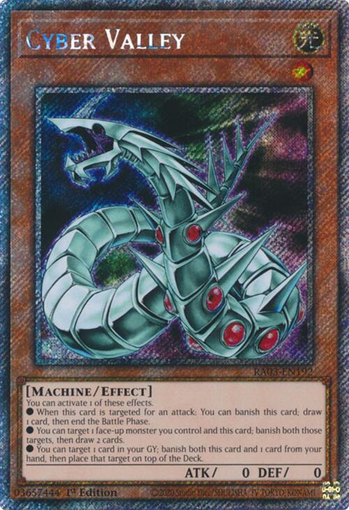 Cyber Valley (Platinum Secret Rare) [RA03-EN192] Platinum Secret Rare | Exor Games Truro