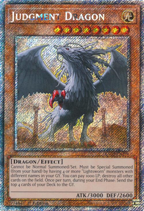 Judgment Dragon (Platinum Secret Rare) [RA03-EN196] Platinum Secret Rare | Exor Games Truro