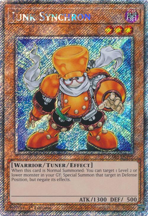 Junk Synchron (Platinum Secret Rare) [RA03-EN199] Platinum Secret Rare | Exor Games Truro