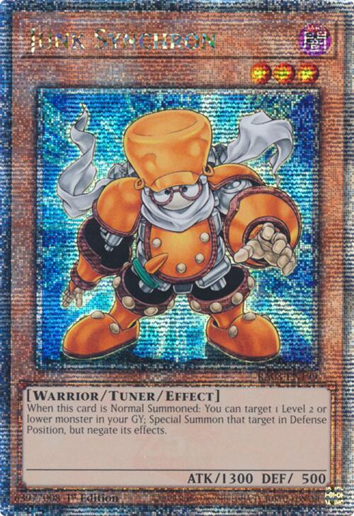 Junk Synchron (Quarter Century Secret Rare) [RA03-EN199] Quarter Century Secret Rare | Exor Games Truro