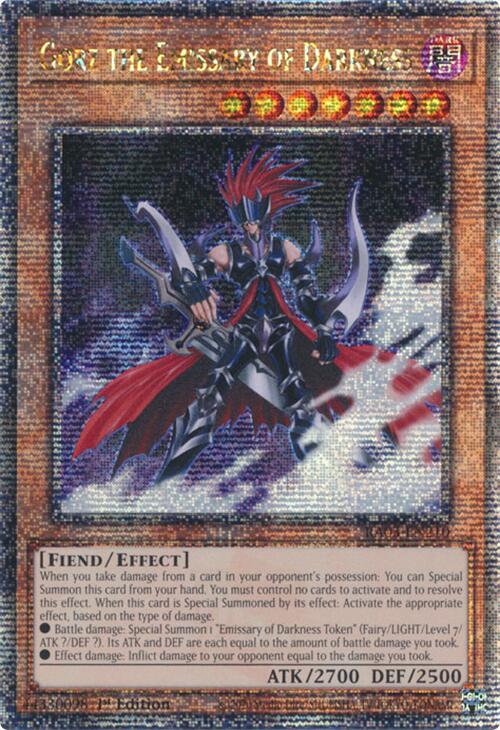 Gorz the Emissary of Darkness (Quarter Century Secret Rare) [RA03-EN210] Quarter Century Secret Rare | Exor Games Truro