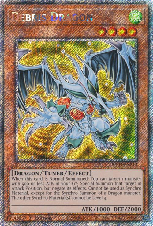 Debris Dragon (Platinum Secret Rare) [RA03-EN214] Platinum Secret Rare | Exor Games Truro