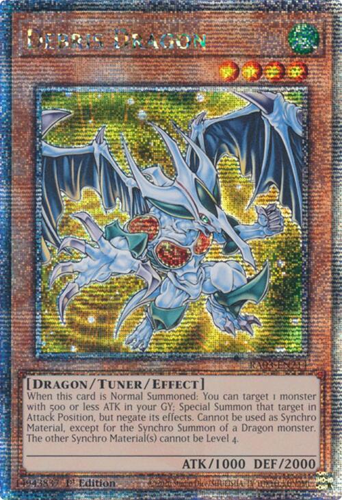 Debris Dragon (Quarter Century Secret Rare) [RA03-EN214] Quarter Century Secret Rare | Exor Games Truro