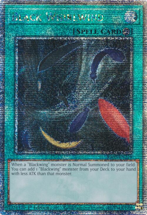 Black Whirlwind (Quarter Century Secret Rare) [RA03-EN219] Quarter Century Secret Rare | Exor Games Truro