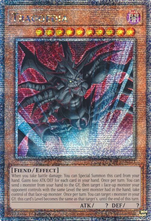 Tragoedia (Quarter Century Secret Rare) [RA03-EN223] Quarter Century Secret Rare | Exor Games Truro