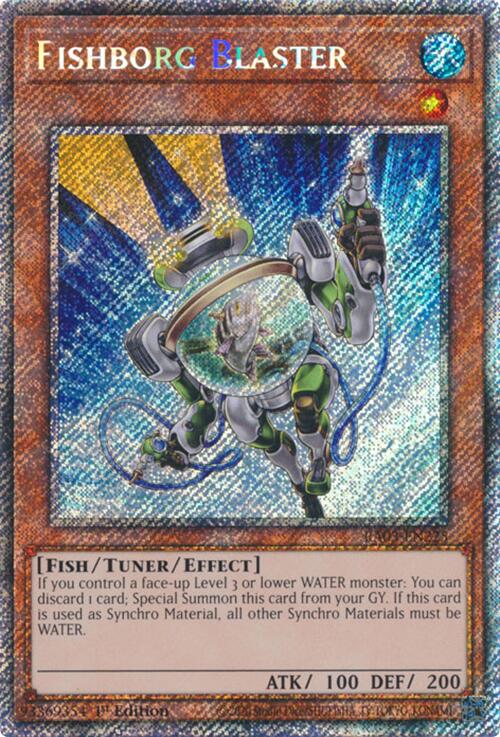 Fishborg Blaster (Platinum Secret Rare) [RA03-EN225] Platinum Secret Rare | Exor Games Truro