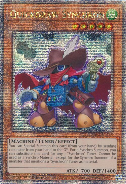 Quickdraw Synchron (Quarter Century Secret Rare) [RA03-EN228] Quarter Century Secret Rare | Exor Games Truro