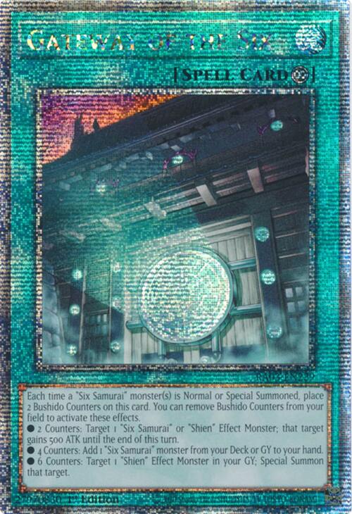 Gateway of the Six (Quarter Century Secret Rare) [RA03-EN229] Quarter Century Secret Rare | Exor Games Truro