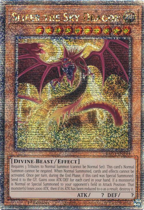 Slifer the Sky Dragon (Quarter Century Secret Rare) [RA03-EN244] Quarter Century Secret Rare | Exor Games Truro