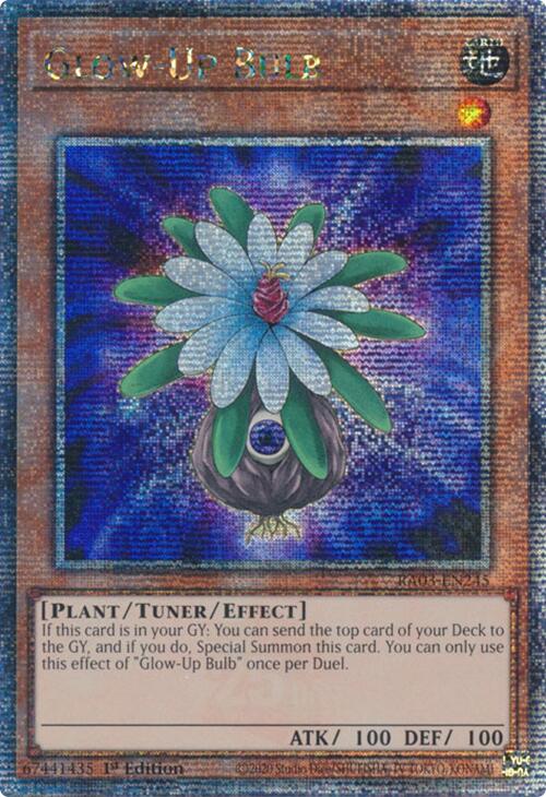 Glow-Up Bulb (Quarter Century Secret Rare) [RA03-EN245] Quarter Century Secret Rare | Exor Games Truro