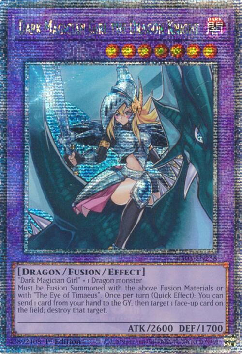 Dark Magician Girl the Dragon Knight (Quarter Century Secret Rare) [RA03-EN258] Quarter Century Secret Rare | Exor Games Truro
