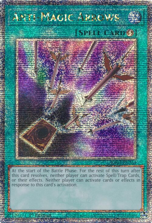 Anti-Magic Arrows (Quarter Century Secret Rare) [RA03-EN264] Quarter Century Secret Rare | Exor Games Truro