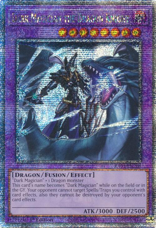 Dark Magician the Dragon Knight (Quarter Century Secret Rare) [RA03-EN268] Quarter Century Secret Rare | Exor Games Truro