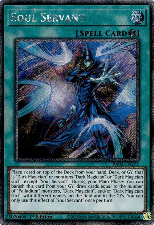 Soul Servant (Platinum Secret Rare) [RA03-EN271] Platinum Secret Rare | Exor Games Truro