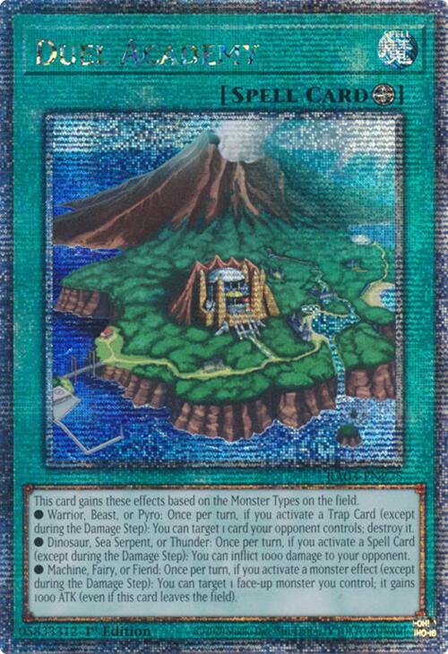 Duel Academy (card) (Quarter Century Secret Rare) [RA03-EN275] Quarter Century Secret Rare | Exor Games Truro
