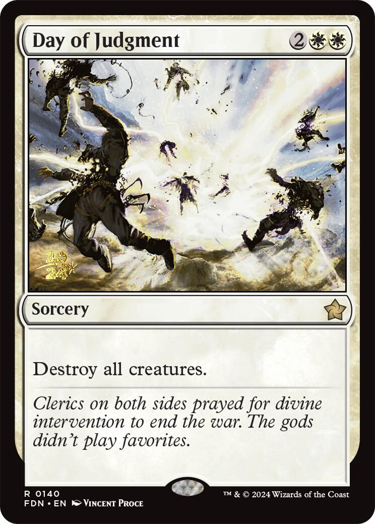 Day of Judgment [Foundations Prerelease Promos] | Exor Games Truro