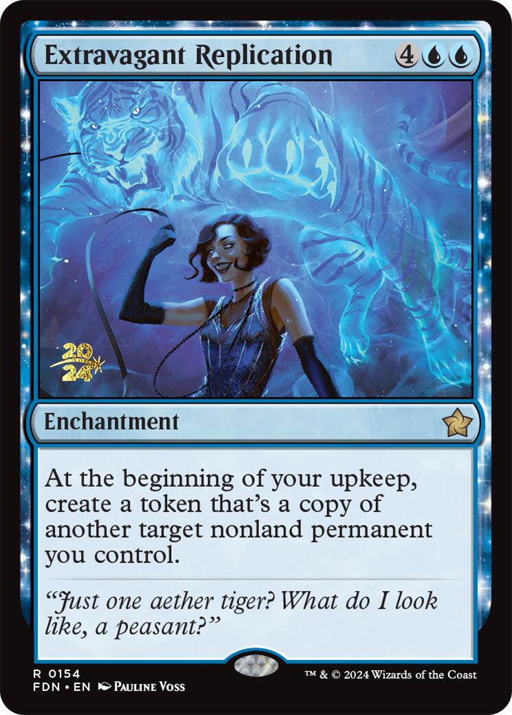 Extravagant Replication [Foundations Prerelease Promos] | Exor Games Truro