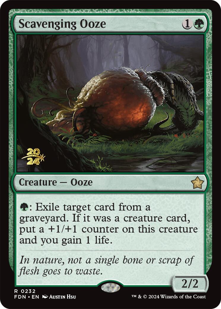 Scavenging Ooze [Foundations Prerelease Promos] | Exor Games Truro