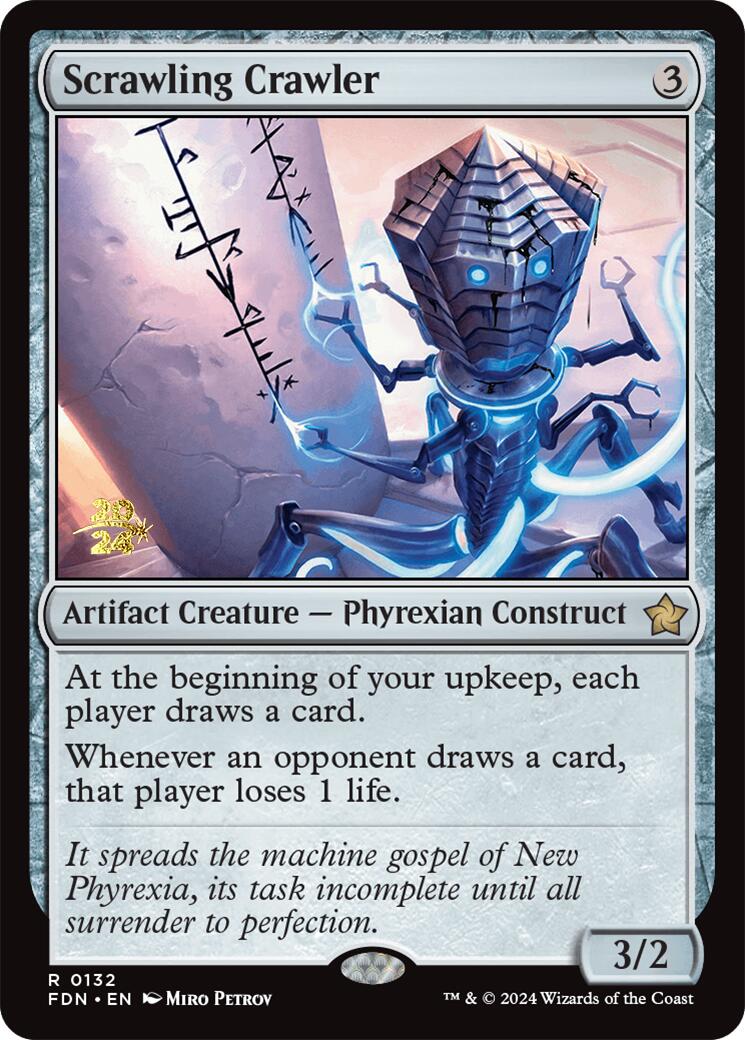 Scrawling Crawler [Foundations Prerelease Promos] | Exor Games Truro