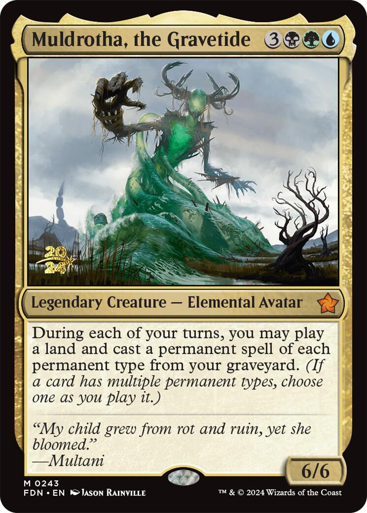 Muldrotha, the Gravetide [Foundations Prerelease Promos] | Exor Games Truro