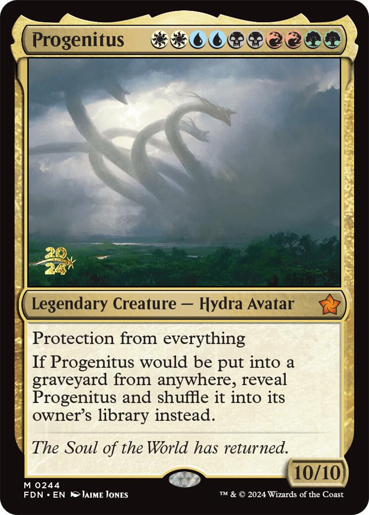 Progenitus [Foundations Prerelease Promos] | Exor Games Truro