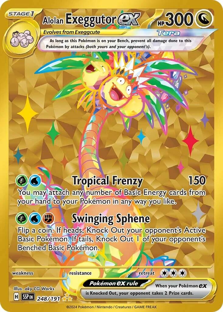 Alolan Exeggutor ex (248/191) [Scarlet & Violet: Surging Sparks] | Exor Games Truro