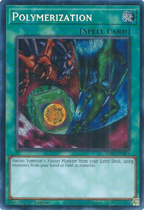 Polymerization (Alternate Art) (Secret Rare) [RA03-EN051] Secret Rare | Exor Games Truro