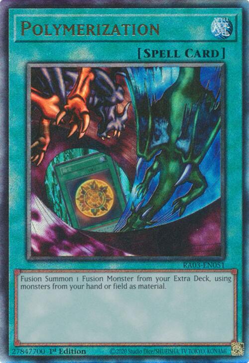 Polymerization (Alternate Art) (PUR) [RA03-EN051] Prismatic Ultimate Rare | Exor Games Truro
