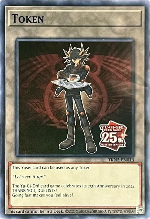 Token: Yusei [TKN5-EN013] Super Rare | Exor Games Truro