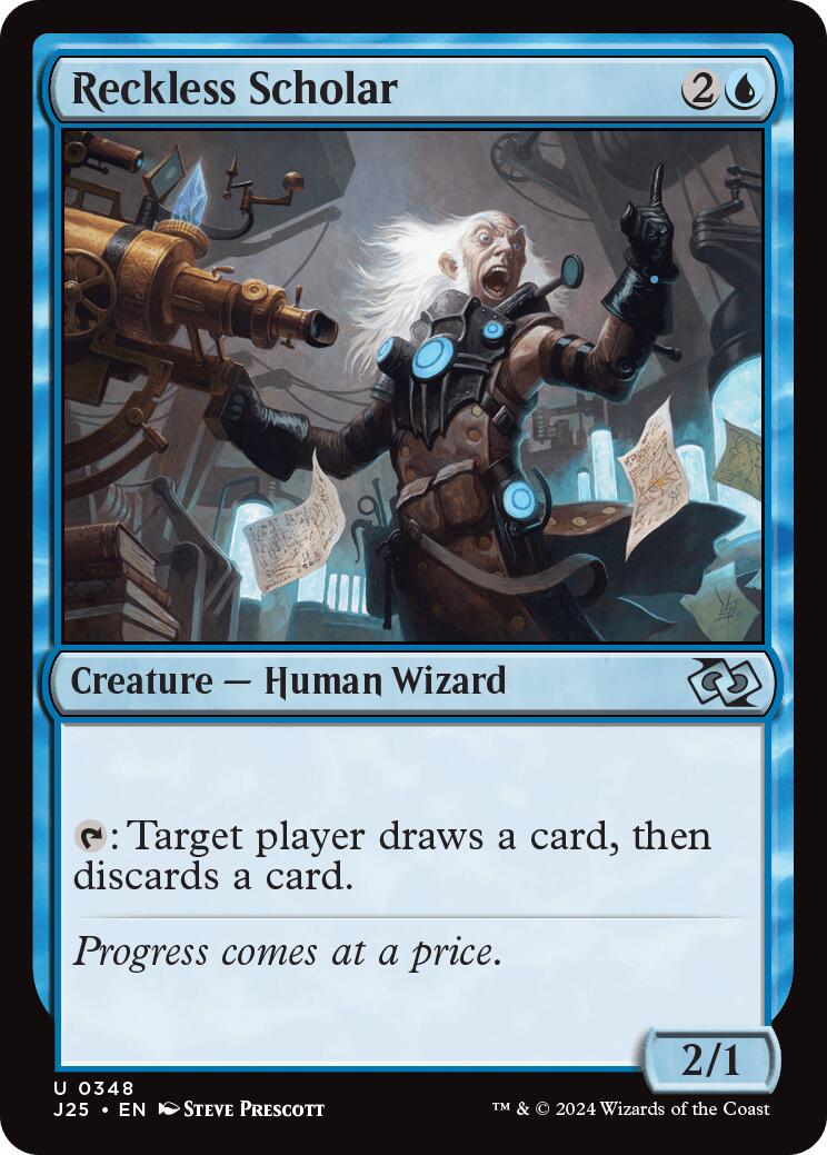 Reckless Scholar [Foundations Jumpstart] | Exor Games Truro