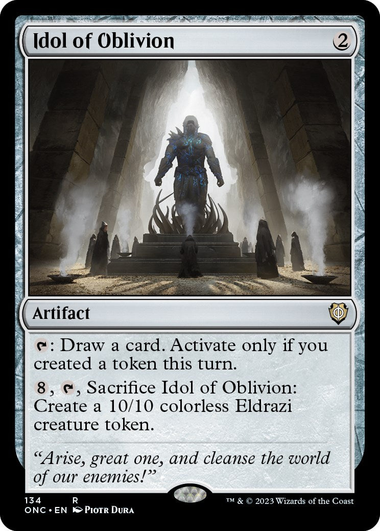 Idol of Oblivion [Phyrexia: All Will Be One Commander] | Exor Games Truro