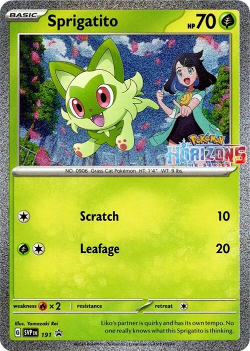 Sprigatito (191) [Scarlet & Violet: Black Star Promos] | Exor Games Truro