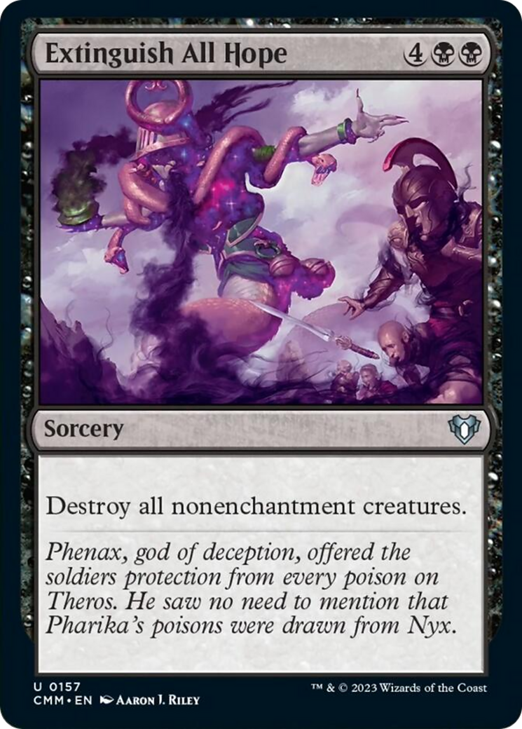 Extinguish All Hope [Commander Masters] | Exor Games Truro