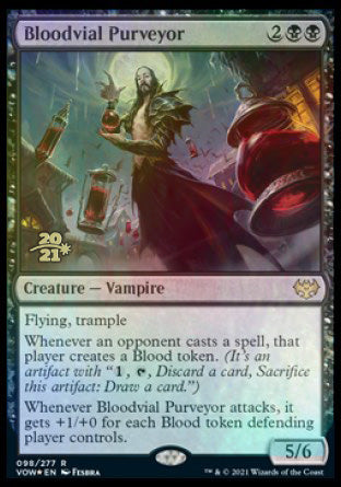 Bloodvial Purveyor [Innistrad: Crimson Vow Prerelease Promos] | Exor Games Truro