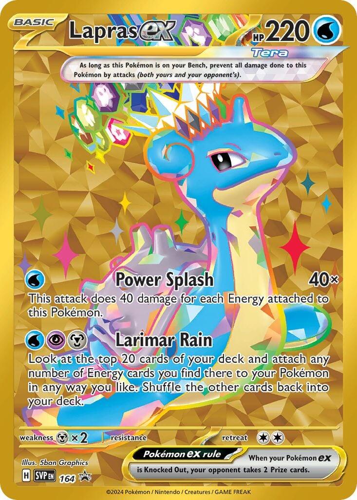 Lapras ex (164) [Scarlet & Violet: Black Star Promos] | Exor Games Truro