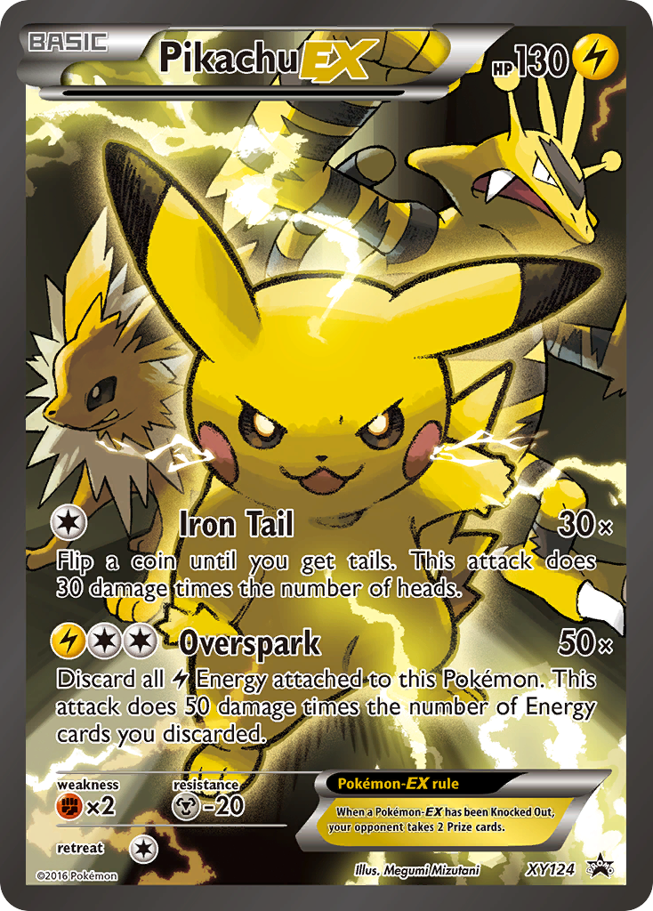 Pikachu EX (XY124) [XY: Black Star Promos] | Exor Games Truro