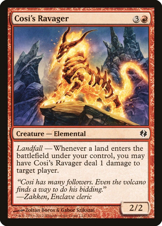 Cosi's Ravager [Duel Decks: Venser vs. Koth] | Exor Games Truro