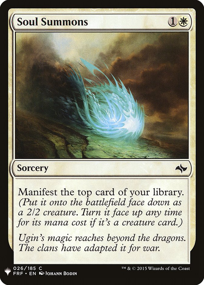 Soul Summons [Mystery Booster] | Exor Games Truro