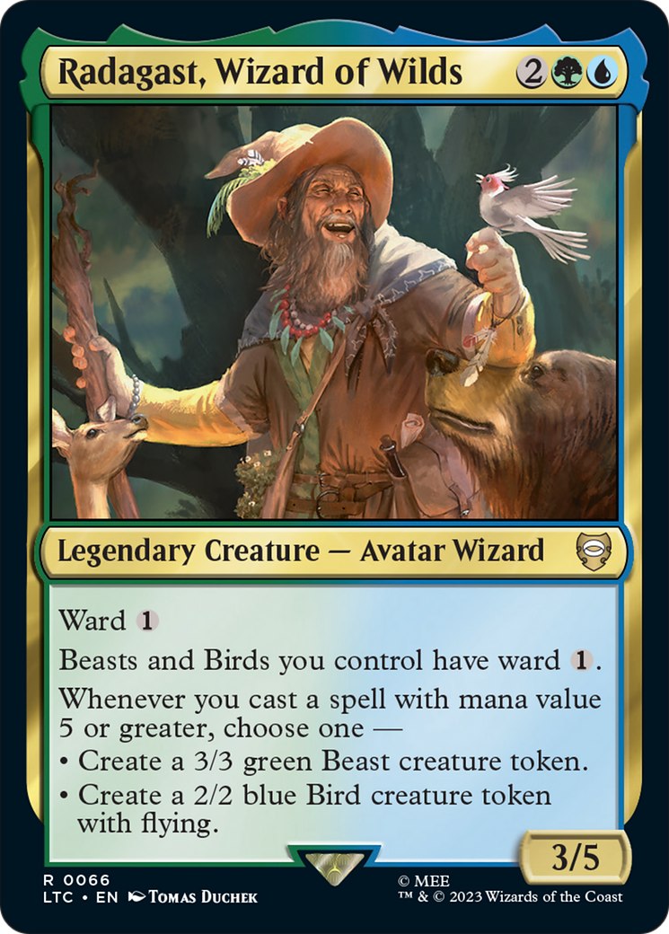 Radagast, Wizard of Wilds [The Lord of the Rings: Tales of Middle-Earth Commander] | Exor Games Truro