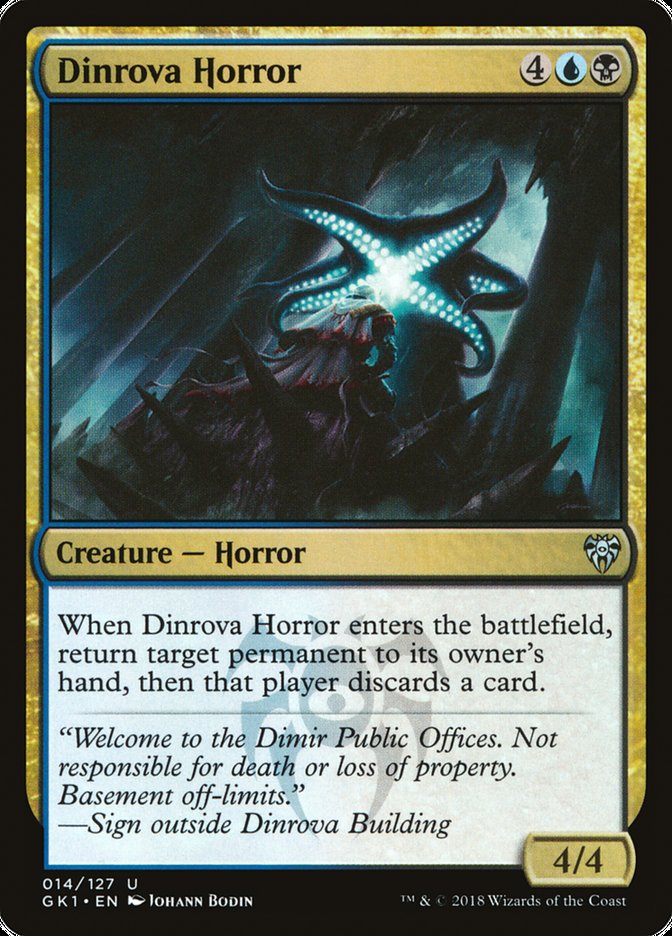 Dinrova Horror [Guilds of Ravnica Guild Kit] | Exor Games Truro