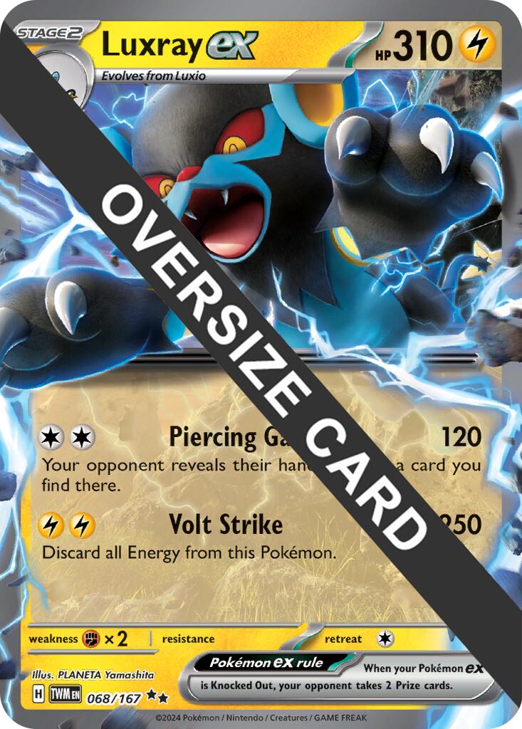 Luxray ex (068/167) (Jumbo Card) [Miscellaneous Cards] | Exor Games Truro
