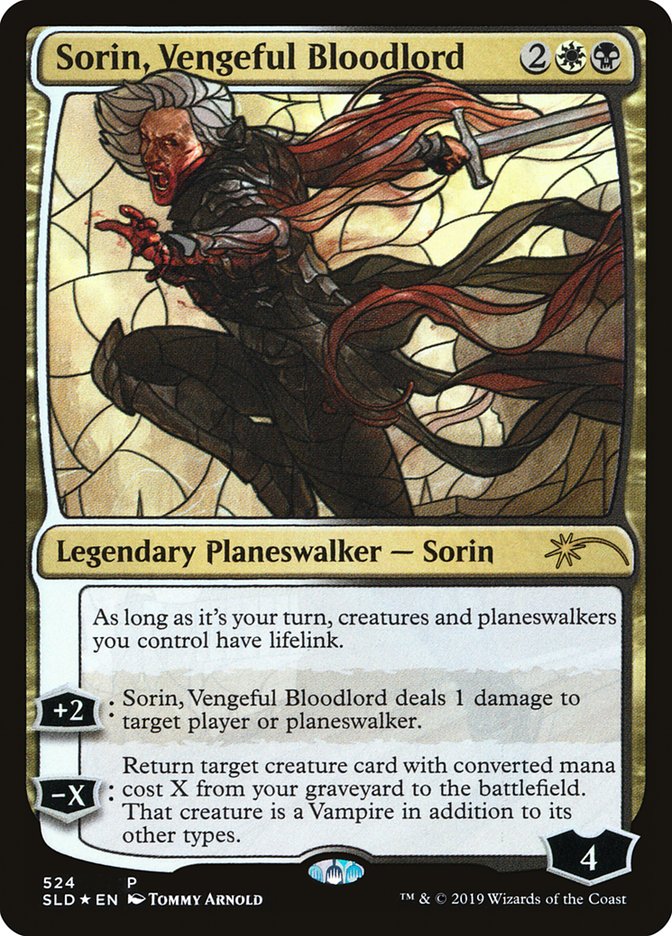 Sorin, Vengeful Bloodlord (Stained Glass) [Secret Lair Drop Promos] | Exor Games Truro