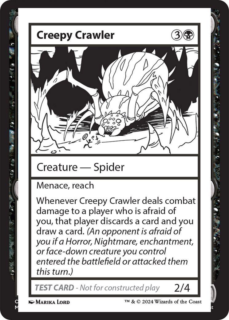 Creepy Crawler [Mystery Booster 2 Playtest Cards] | Exor Games Truro