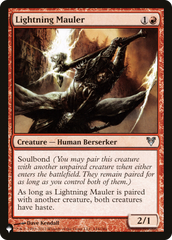 Lightning Mauler [The List Reprints] | Exor Games Truro