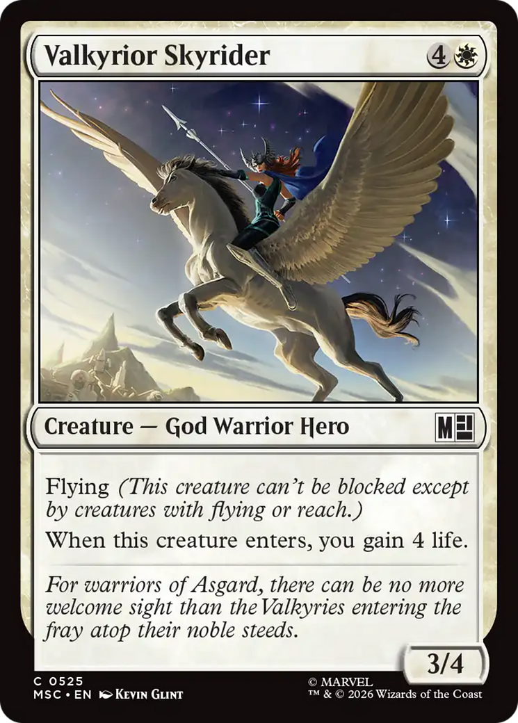 Valkyrior Skyrider [Marvel Super Heroes Commander] | Exor Games Truro