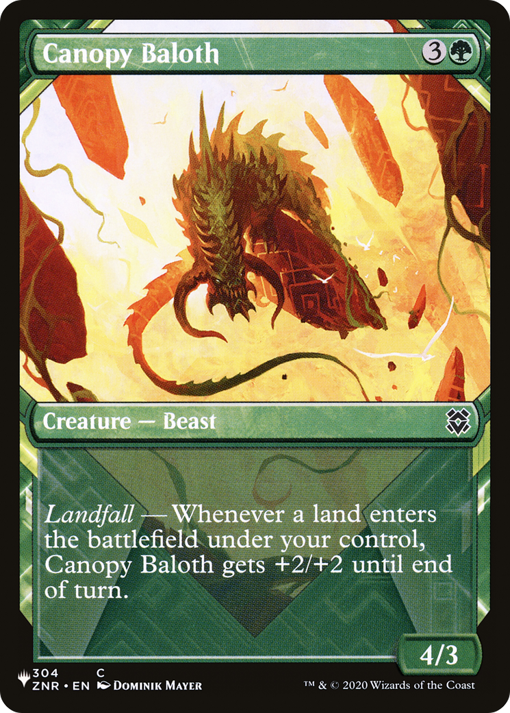 Canopy Baloth (Showcase) [The List] | Exor Games Truro