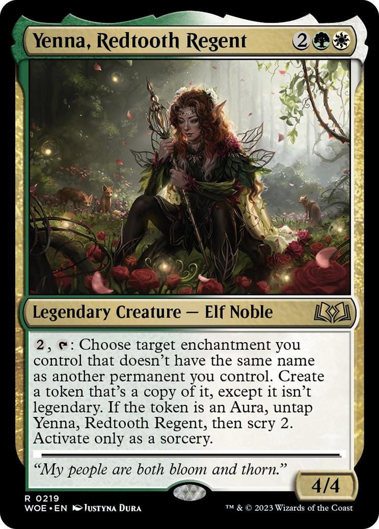 Yenna, Redtooth Regent [Wilds of Eldraine] | Exor Games Truro