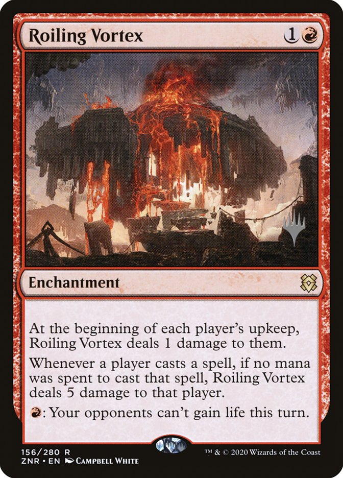 Roiling Vortex (Promo Pack) [Zendikar Rising Promos] | Exor Games Truro